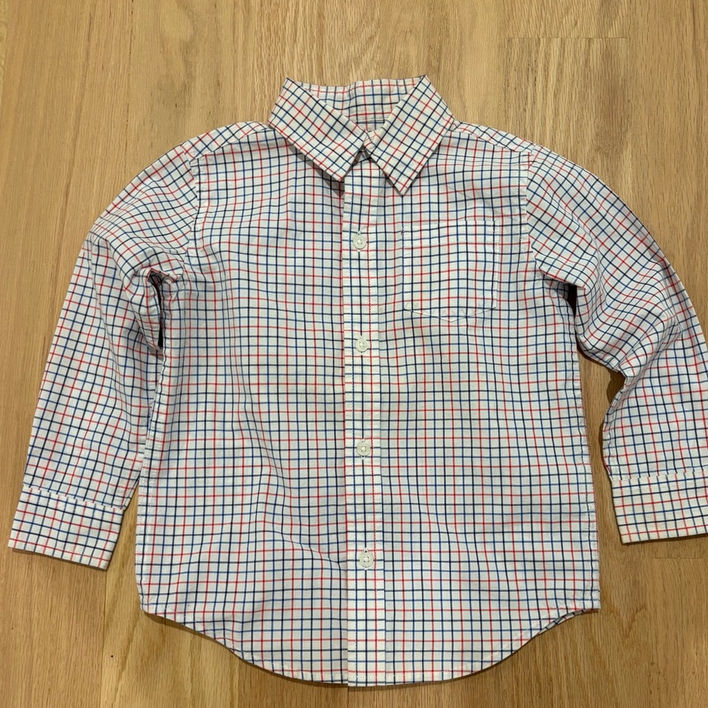 Janie and Jack button down shirt 3/3T
